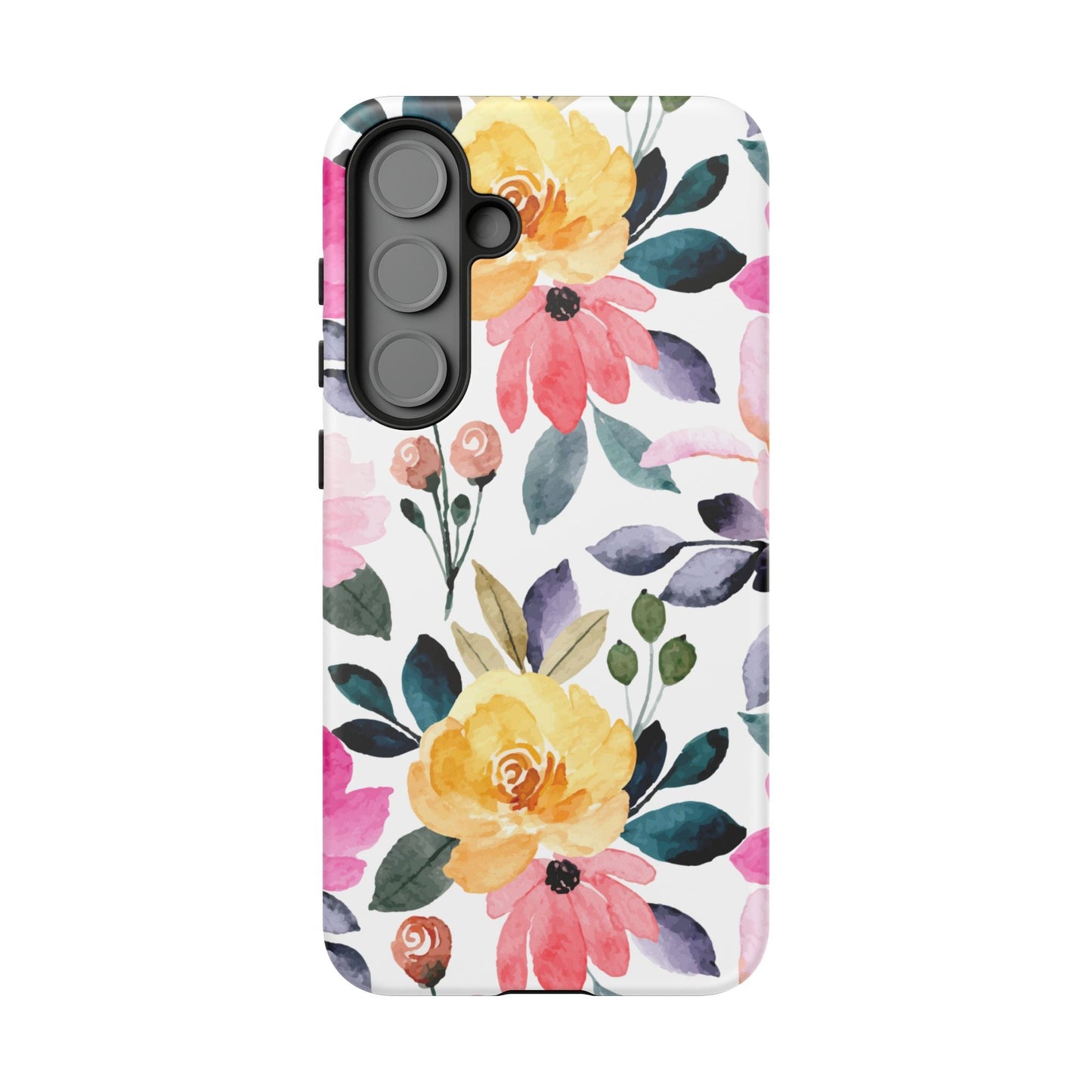 Blossoming Beauty – Samsung Galaxy Case with Watercolor Floral Design - BOGO Cases