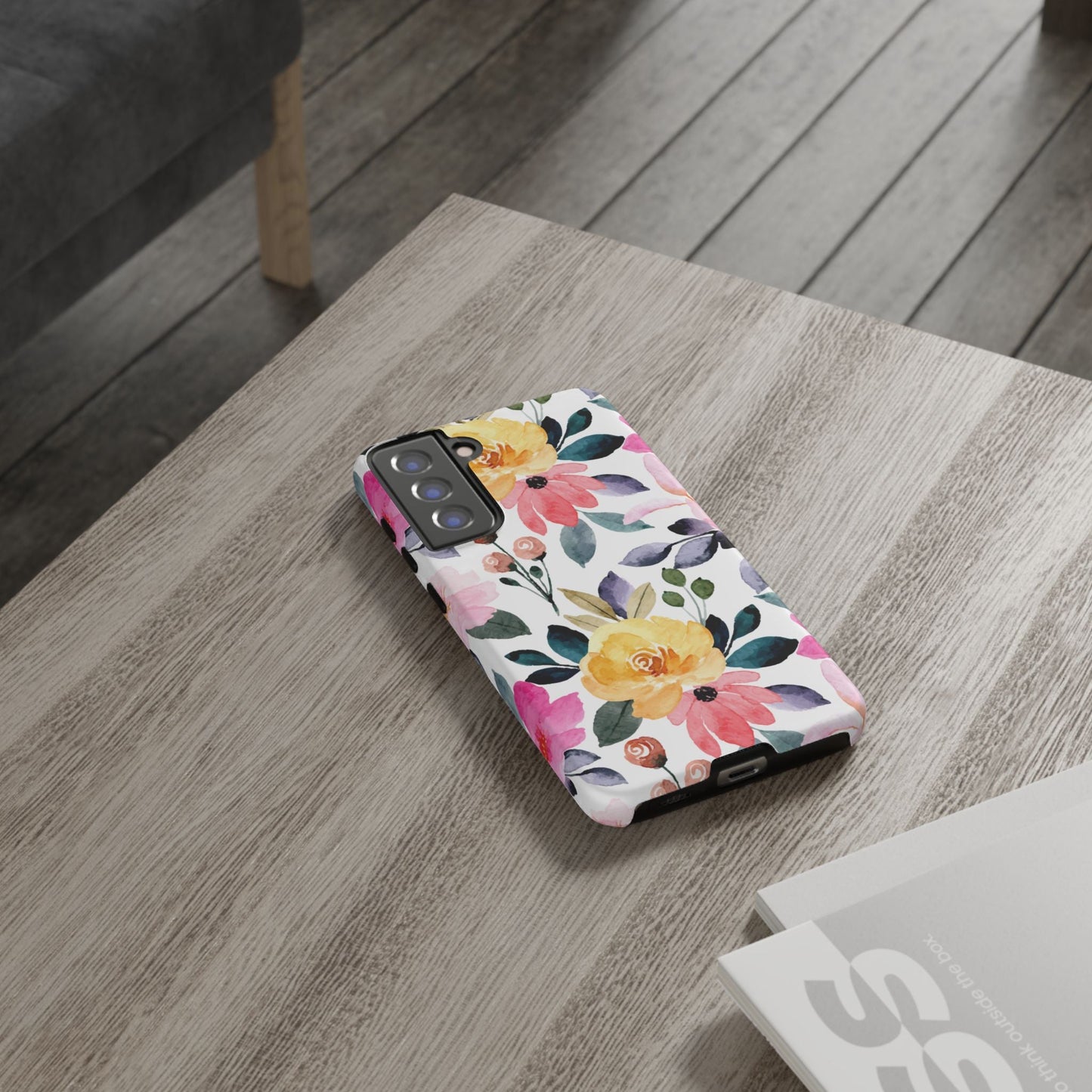 Blossoming Beauty – Samsung Galaxy Case with Watercolor Floral Design - BOGO Cases