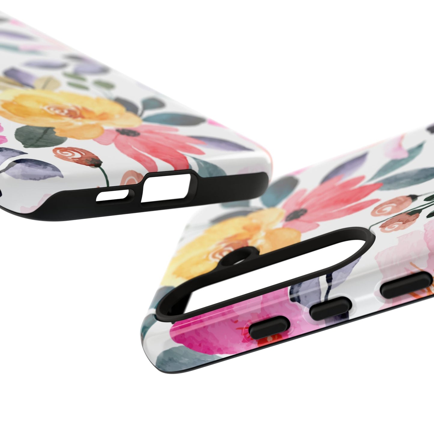 Blossoming Beauty – Samsung Galaxy Case with Watercolor Floral Design - BOGO Cases