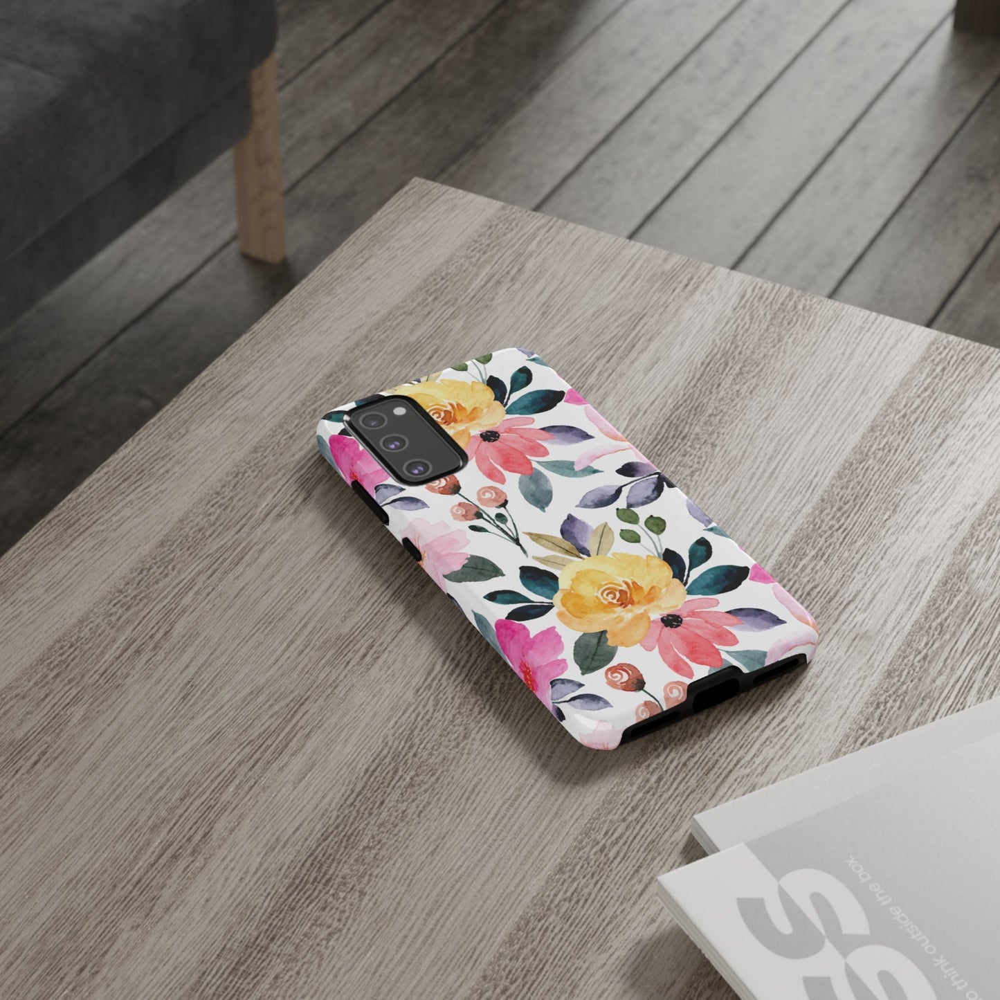 Blossoming Beauty – Samsung Galaxy Case with Watercolor Floral Design - BOGO Cases