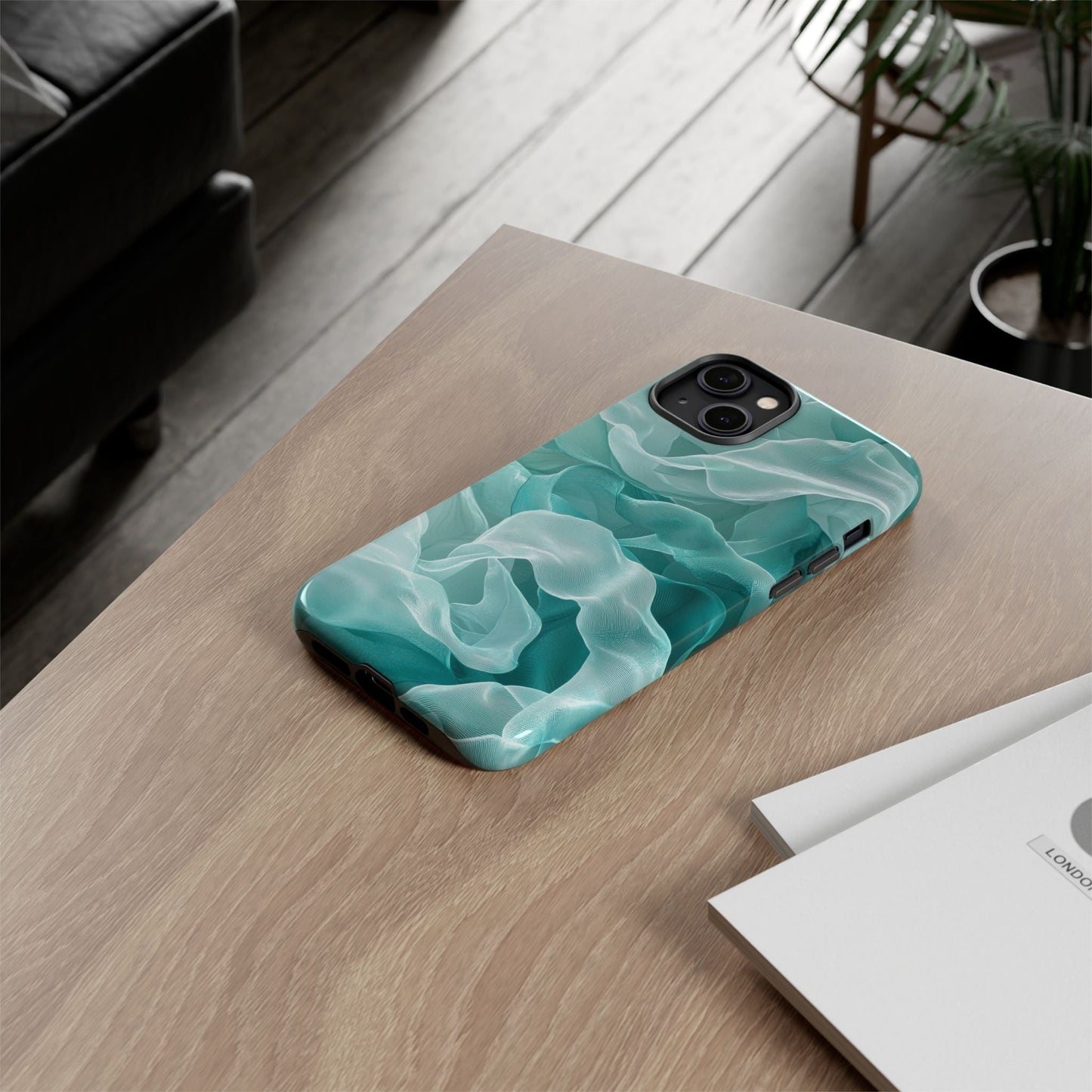 Blue Linen Design iPhone Case - BOGO Cases