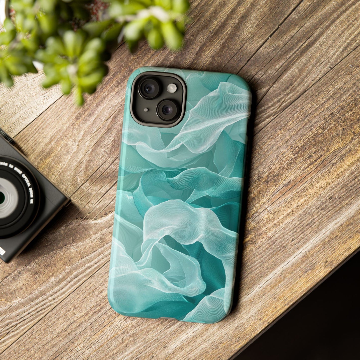 Blue Linen Design iPhone Case - BOGO Cases
