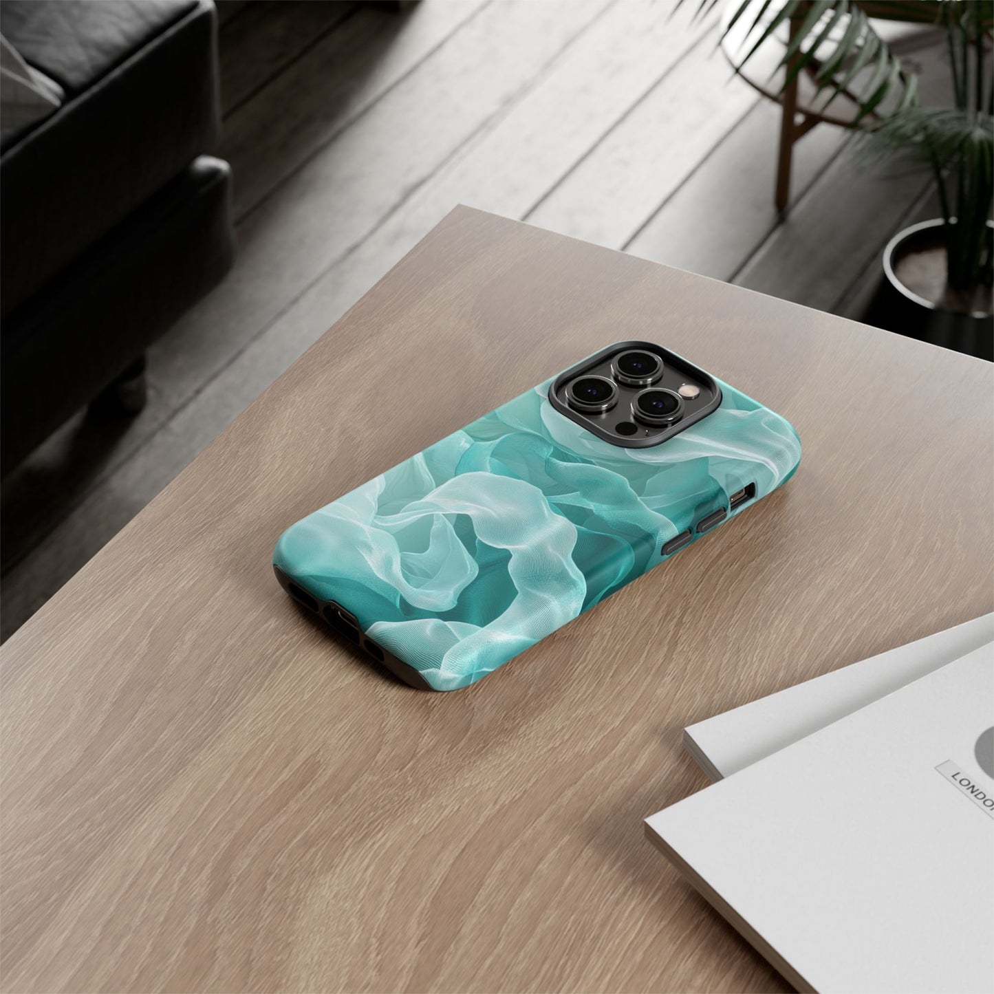 Blue Linen Design iPhone Case - BOGO Cases