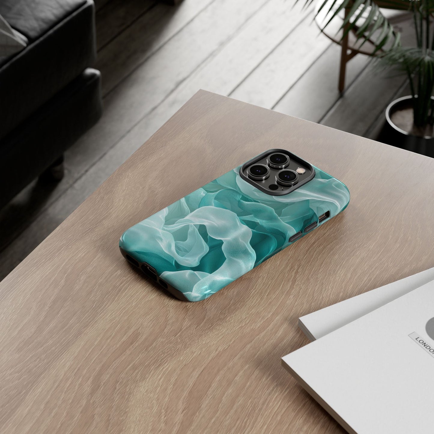 Blue Linen Design iPhone Case - BOGO Cases