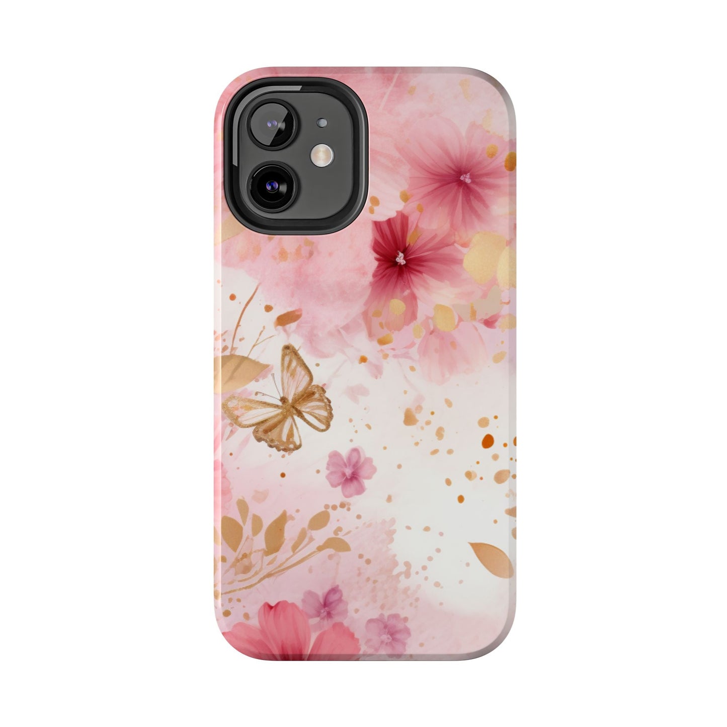 Blush Pink Floral Butterfly - iPhone Case - BOGO Cases