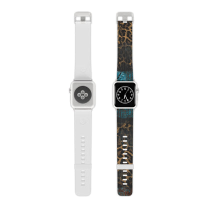  Boho Leopard and Turquoise Apple Watch Band - BOGO Cases
