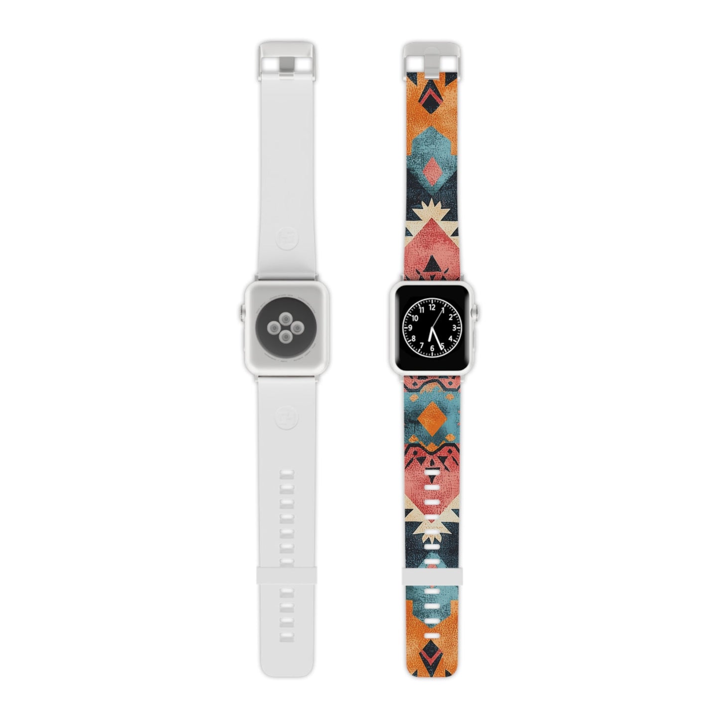 Bold Aztec Pattern Apple Watch Band | Vibrant Geometric Design - BOGO Cases