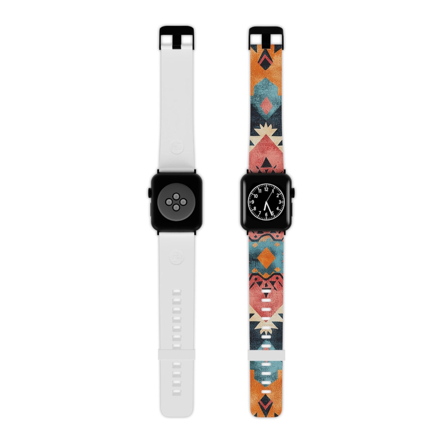 Bold Aztec Pattern Apple Watch Band | Vibrant Geometric Design - BOGO Cases