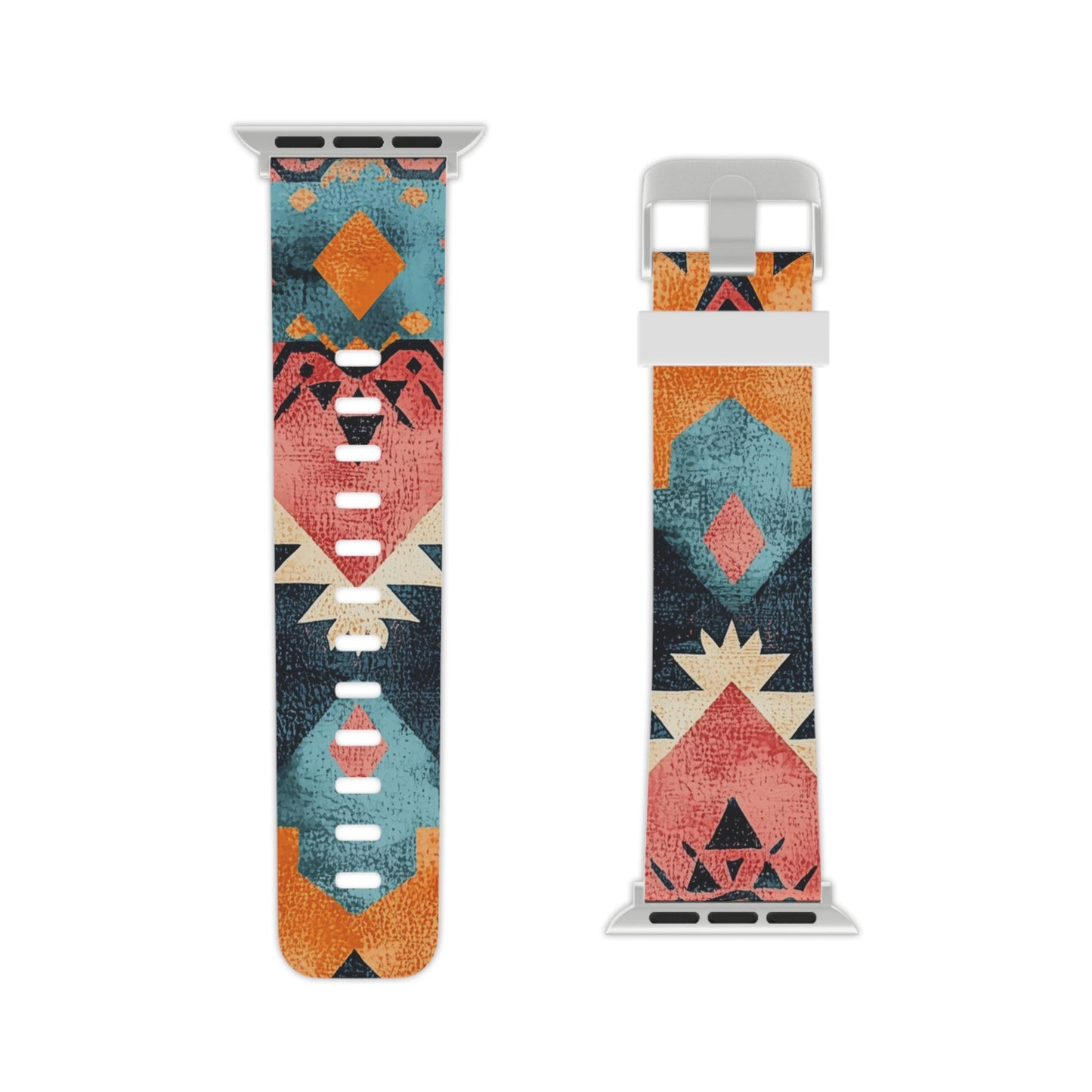 Bold Aztec Pattern Apple Watch Band | Vibrant Geometric Design - BOGO Cases