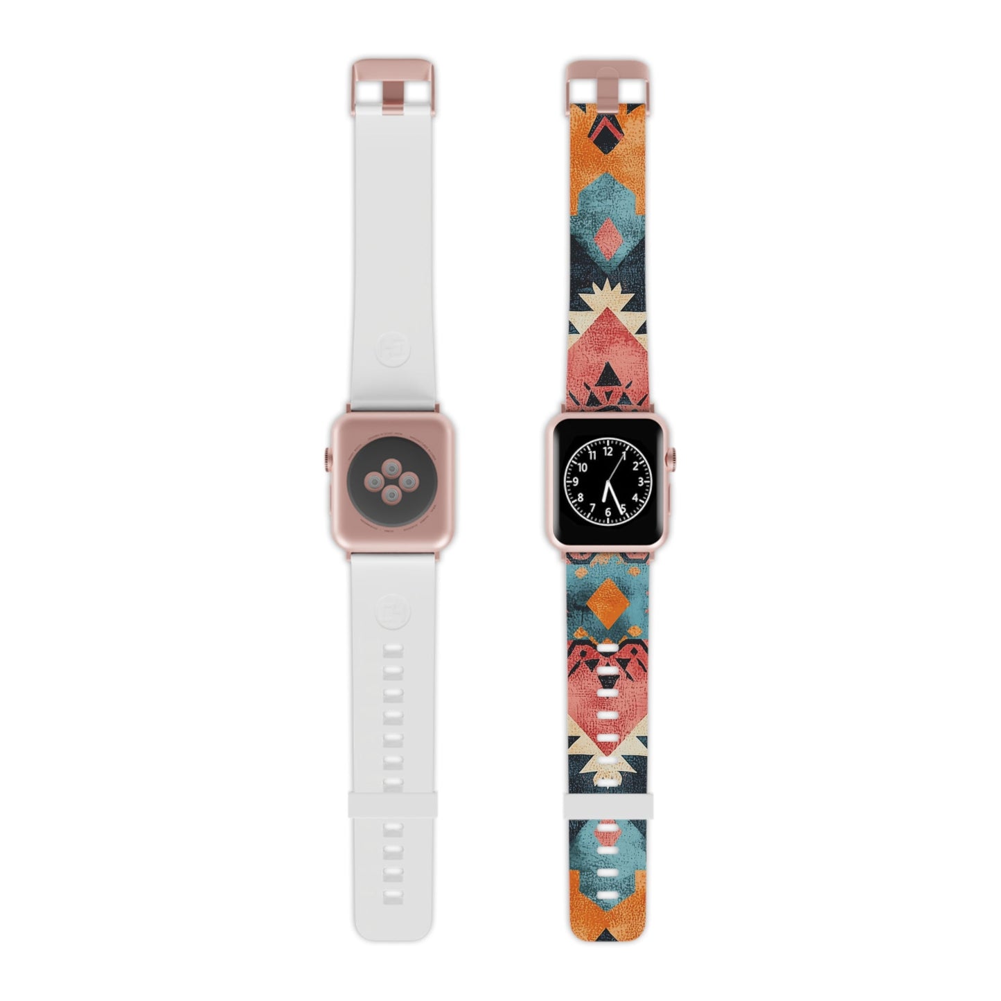 Bold Aztec Pattern Apple Watch Band | Vibrant Geometric Design - BOGO Cases