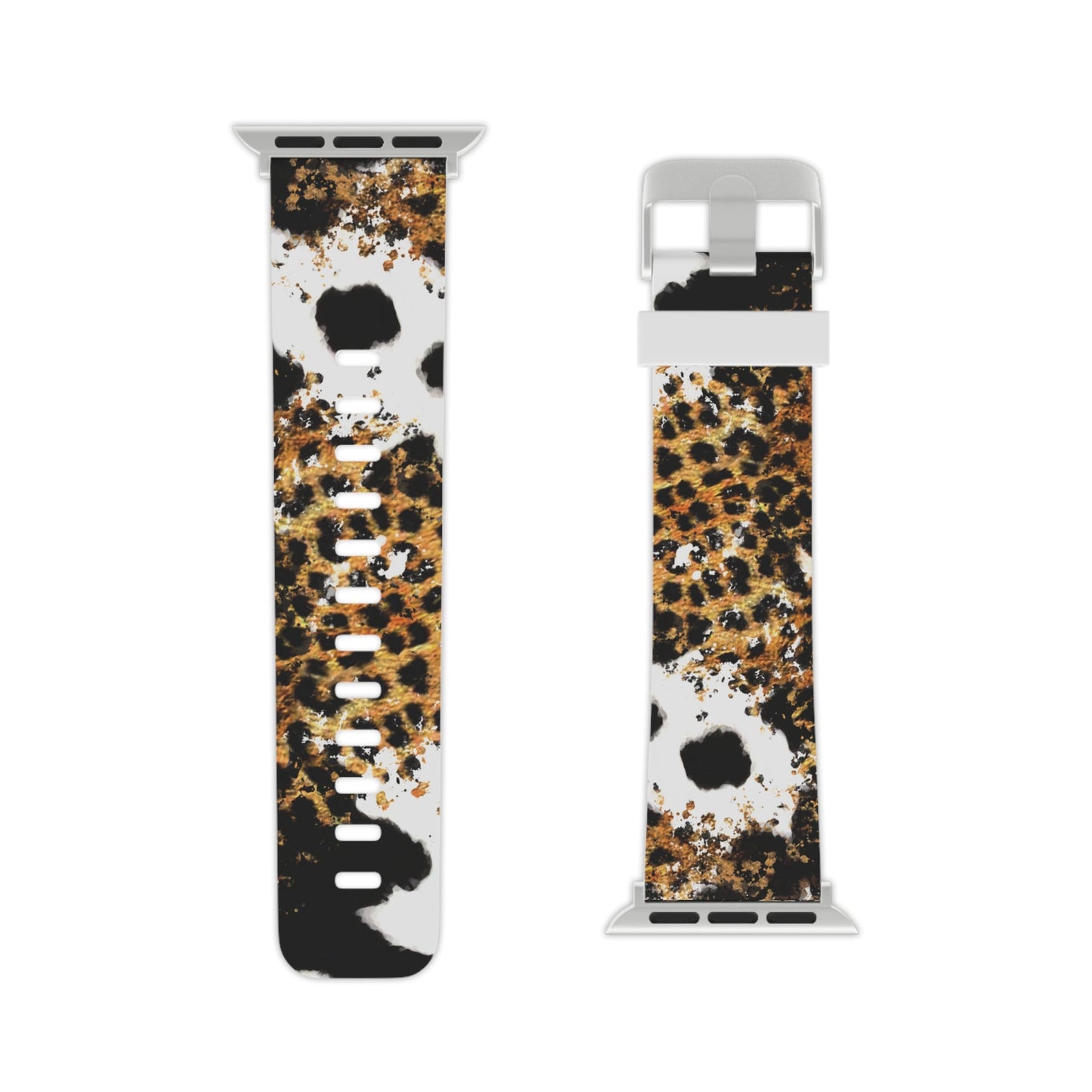Bold Leopard Ink Splash Apple Watch Band - BOGO Cases