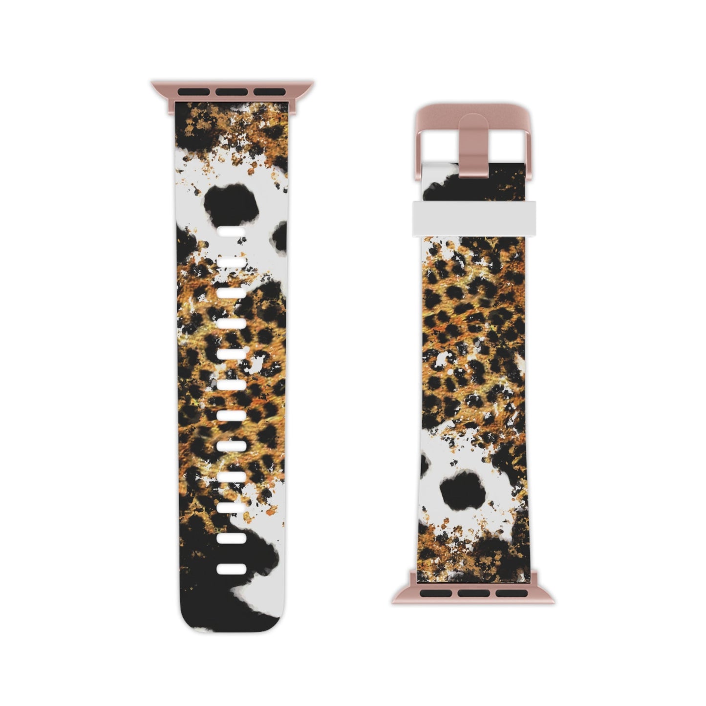 Bold Leopard Ink Splash Apple Watch Band - BOGO Cases