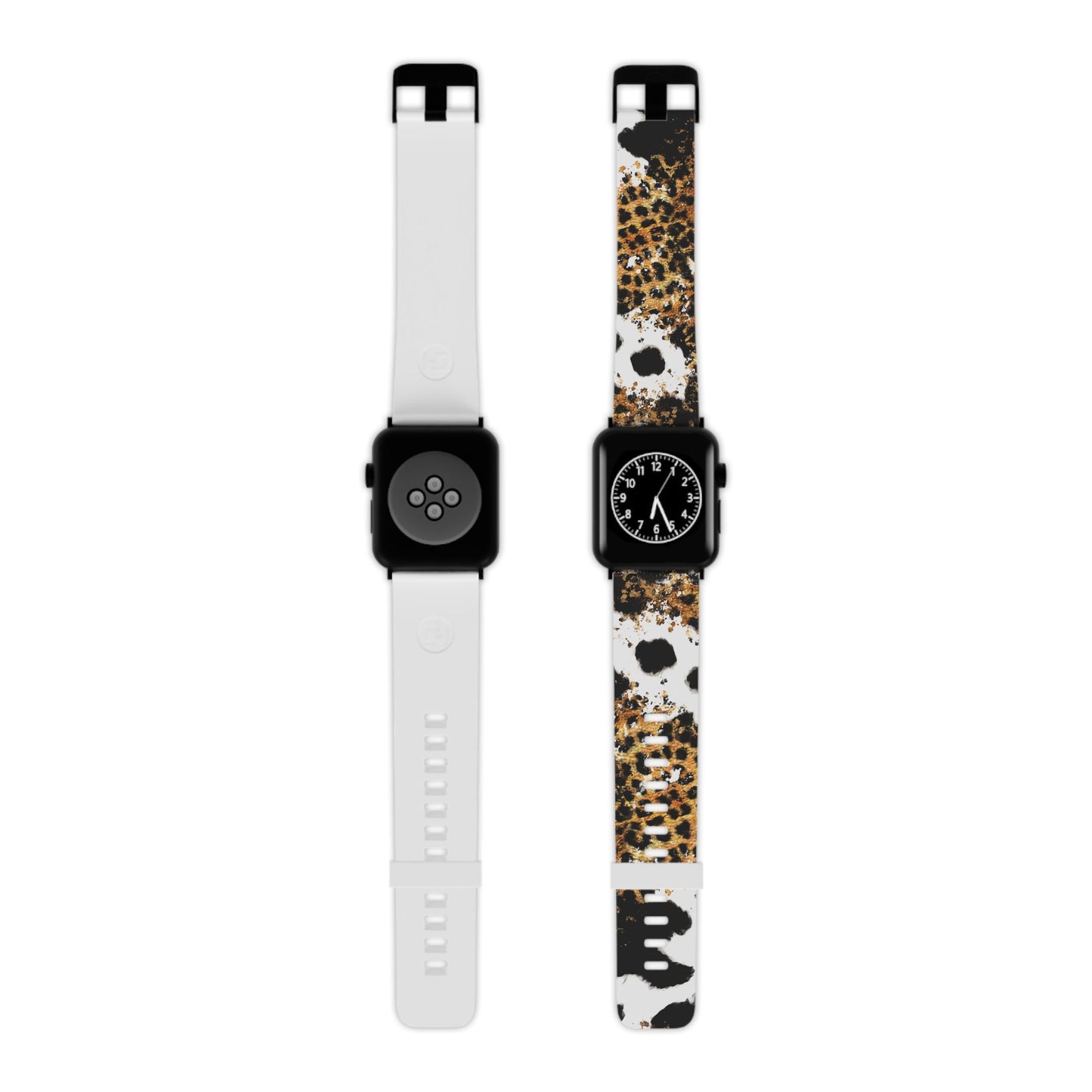 Bold Leopard Ink Splash Apple Watch Band - BOGO Cases