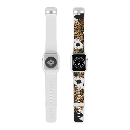 Bold Leopard Ink Splash Apple Watch Band - BOGO Cases