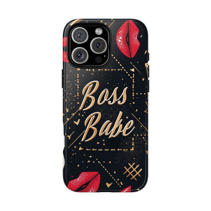 Boss Babe Baddie Phone Case for iPhone, Samsung Galaxy, and Google Pixel Series Phones. Luxury Chic Cases Empowering Your Inner Girl Boss! - BOGO Cases