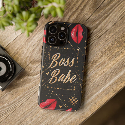 Boss Babe Baddie Phone Case for iPhone, Samsung Galaxy, and Google Pixel Series Phones. Luxury Chic Cases Empowering Your Inner Girl Boss! - BOGO Cases