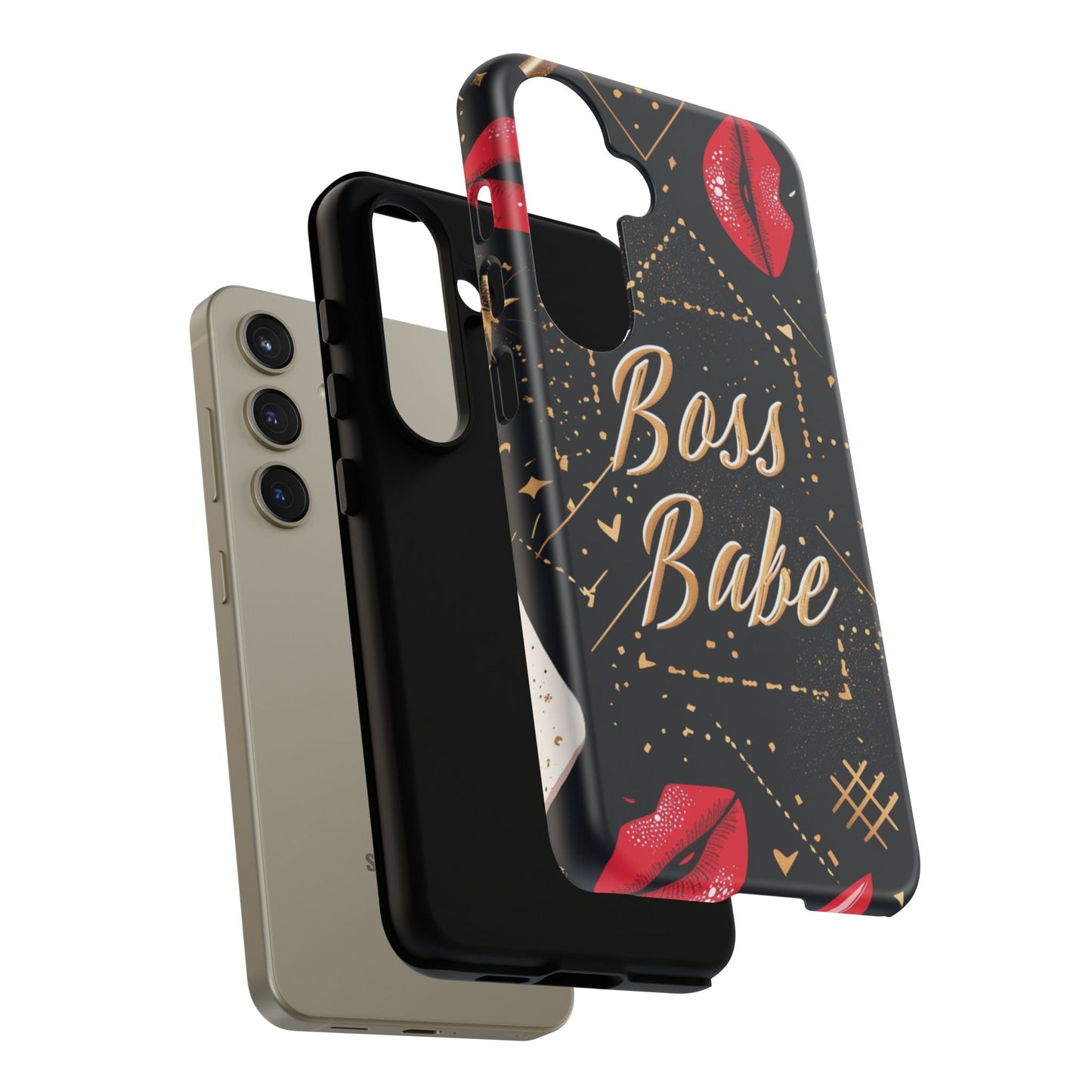 Boss Babe Baddie Phone Case for iPhone, Samsung Galaxy, and Google Pixel Series Phones. Luxury Chic Cases Empowering Your Inner Girl Boss! - BOGO Cases