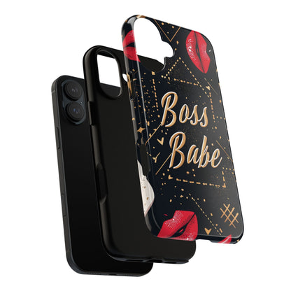 Boss Babe Baddie Phone Case for iPhone, Samsung Galaxy, and Google Pixel Series Phones. Luxury Chic Cases Empowering Your Inner Girl Boss! - BOGO Cases