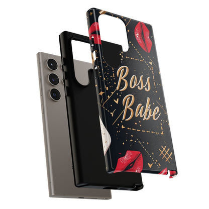 Boss Babe Baddie Phone Case for iPhone, Samsung Galaxy, and Google Pixel Series Phones. Luxury Chic Cases Empowering Your Inner Girl Boss! - BOGO Cases