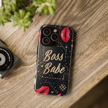 Boss Babe Baddie Phone Case for iPhone, Samsung Galaxy, and Google Pixel Series Phones. Luxury Chic Cases Empowering Your Inner Girl Boss! - BOGO Cases