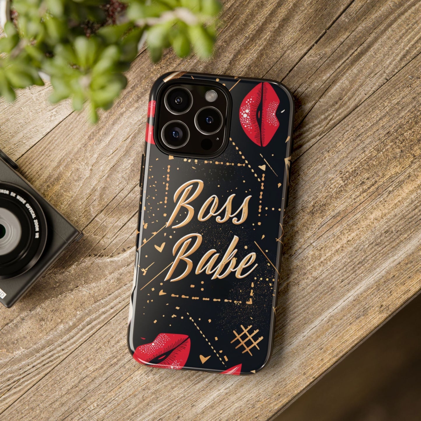 Boss Babe Baddie Phone Case for iPhone, Samsung Galaxy, and Google Pixel Series Phones. Luxury Chic Cases Empowering Your Inner Girl Boss! - BOGO Cases