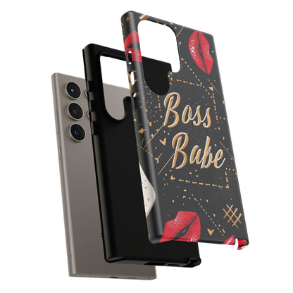 Boss Babe Baddie Phone Case for iPhone, Samsung Galaxy, and Google Pixel Series Phones. Luxury Chic Cases Empowering Your Inner Girl Boss! - BOGO Cases