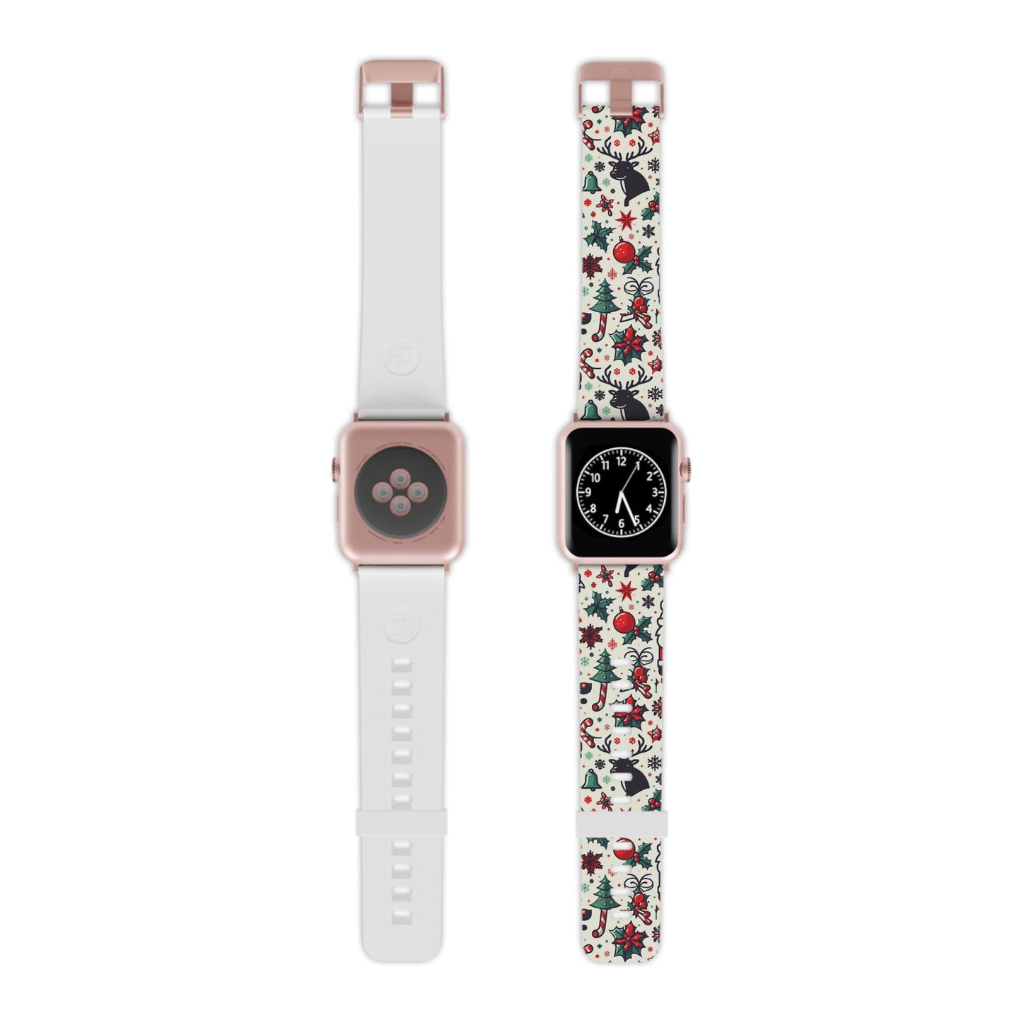 Cartoon Christmas Cheer Apple Watch Band - BOGO Cases