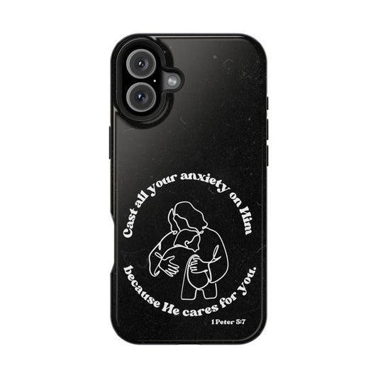 Cast Your Anxiety on Him - MagSafe iPhone Case - BOGO Cases