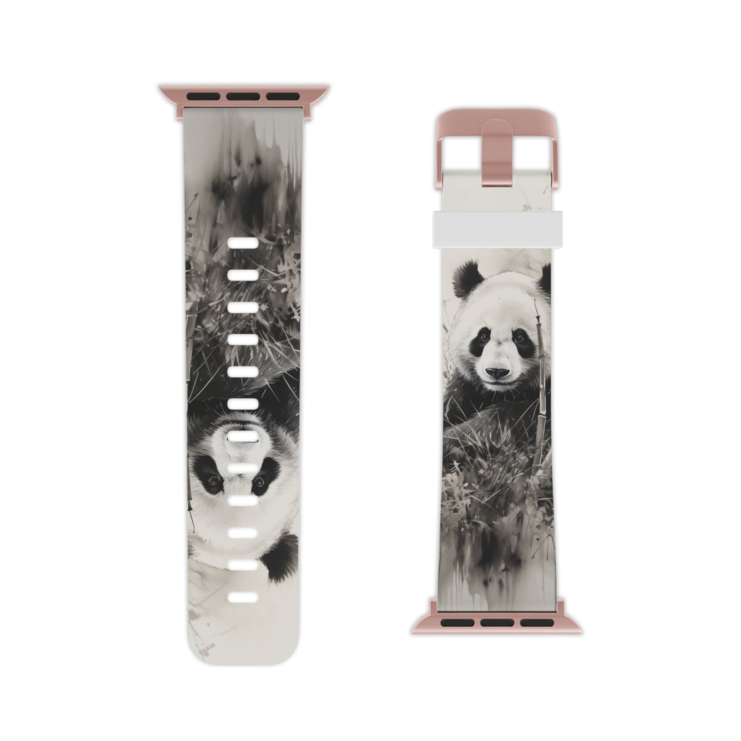 Charcoal Art Panda Bear Apple Watch Band - BOGO Cases