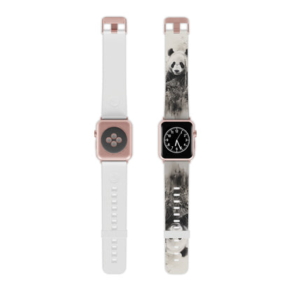 Charcoal Art Panda Bear Apple Watch Band - BOGO Cases