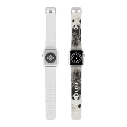 Charcoal Art Panda Bear Apple Watch Band - BOGO Cases