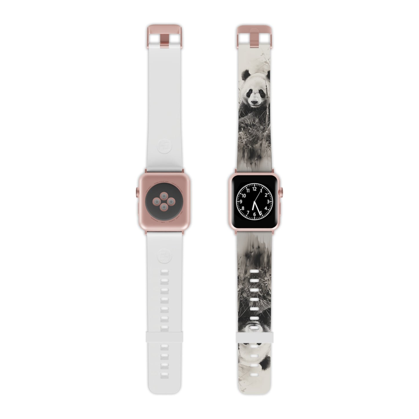 Charcoal Art Panda Bear Apple Watch Band - BOGO Cases