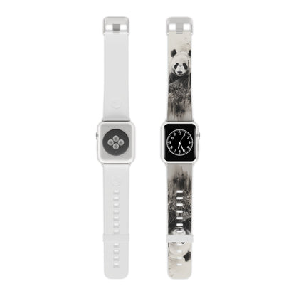 Charcoal Art Panda Bear Apple Watch Band - BOGO Cases