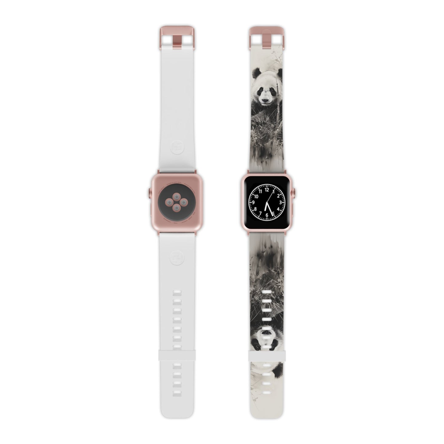 Charcoal Art Panda Bear Apple Watch Band - BOGO Cases