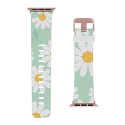 Charming Daisy Floral Apple Watch Band | Whimsical Floral Design - BOGO Cases