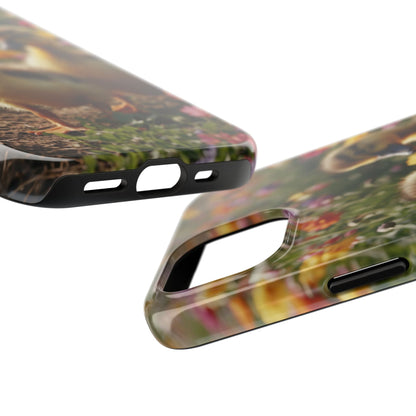 Charming Ducklings in Floral Garden - iPhone Case - BOGO Cases