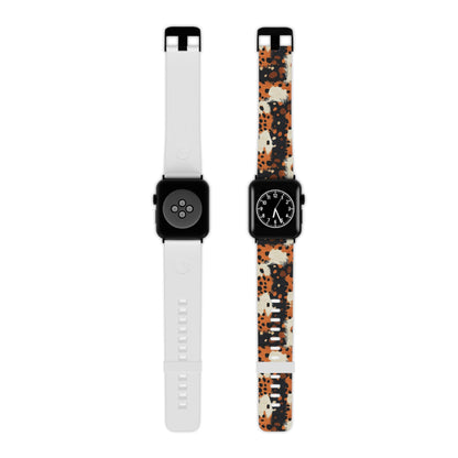 Cheetah Plaid Brown & Black Pattern Apple Watch Band - BOGO Cases