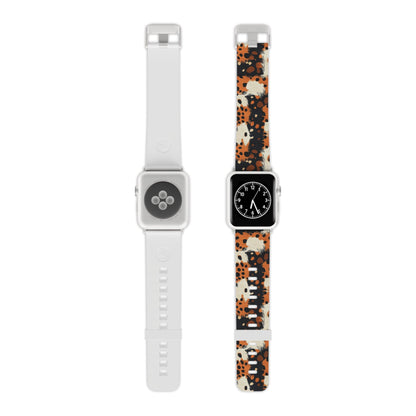 Cheetah Plaid Brown & Black Pattern Apple Watch Band - BOGO Cases