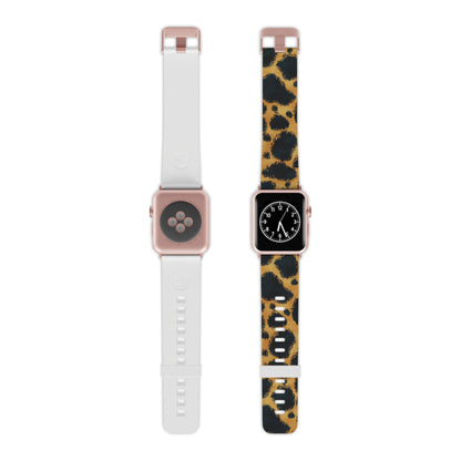 Cheetah Print Bold & Fierce Design Apple Watch Band - BOGO Cases