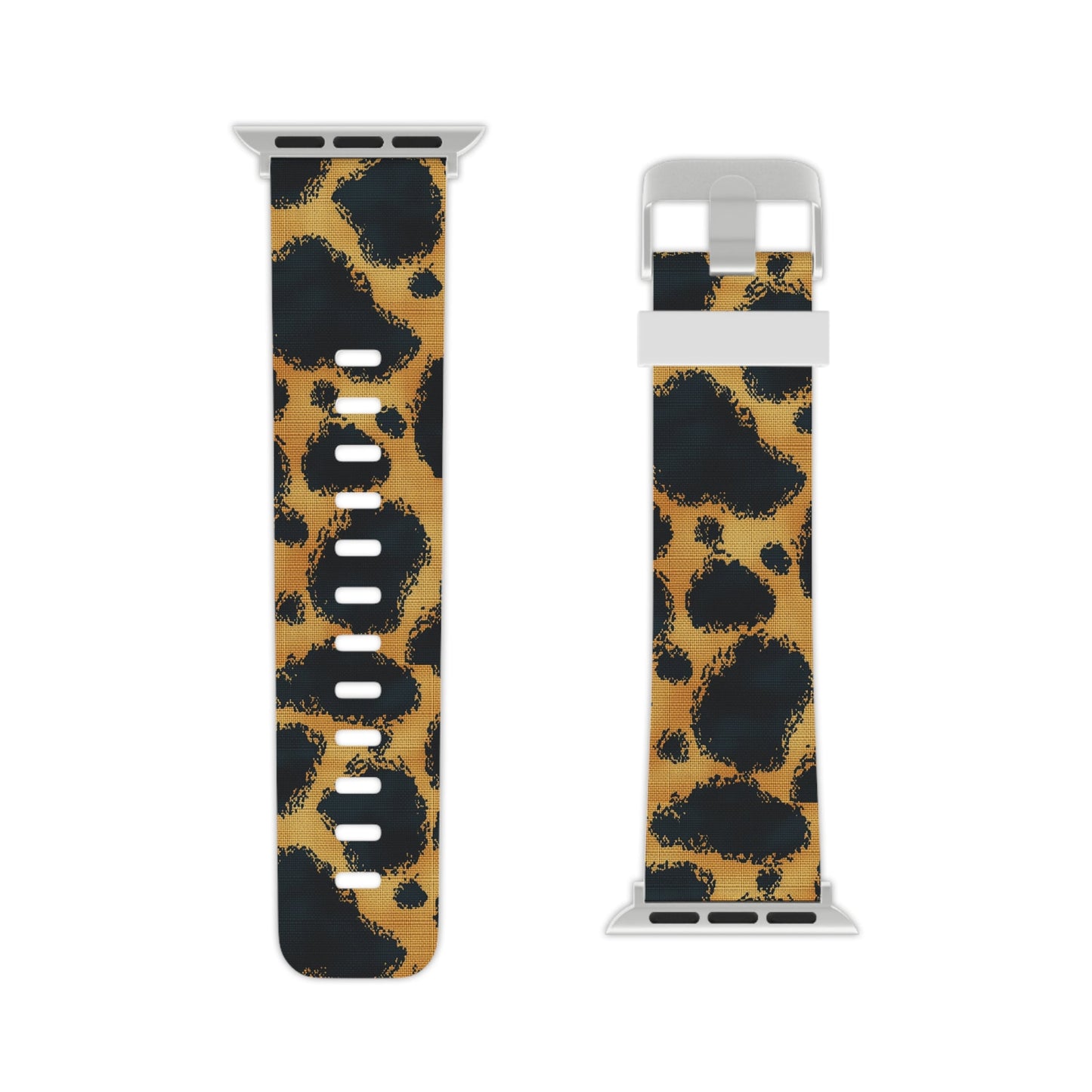 Cheetah Print Bold & Fierce Design Apple Watch Band - BOGO Cases