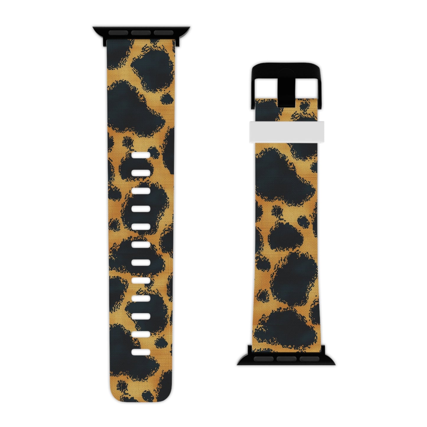Cheetah Print Bold & Fierce Design Apple Watch Band - BOGO Cases