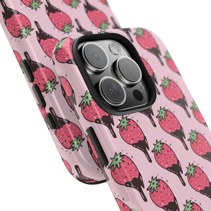 Chocolate Covered Strawberries iPhone Case - BOGO Cases