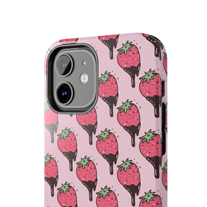 Chocolate Covered Strawberries iPhone Case - BOGO Cases