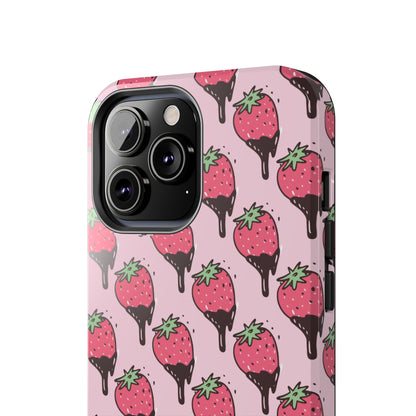 Chocolate Covered Strawberries iPhone Case - BOGO Cases