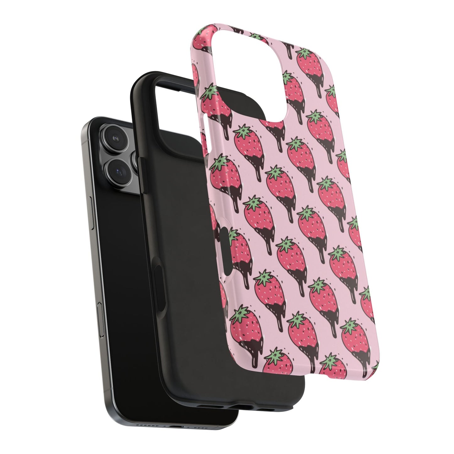 Chocolate Covered Strawberries iPhone Case - BOGO Cases