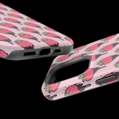 Chocolate Covered Strawberries MagSafe iPhone Case - BOGO Cases