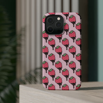 Chocolate Covered Strawberries MagSafe iPhone Case - BOGO Cases