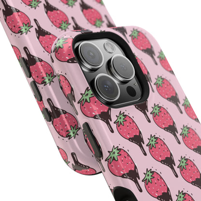 Chocolate Covered Strawberries MagSafe iPhone Case - BOGO Cases