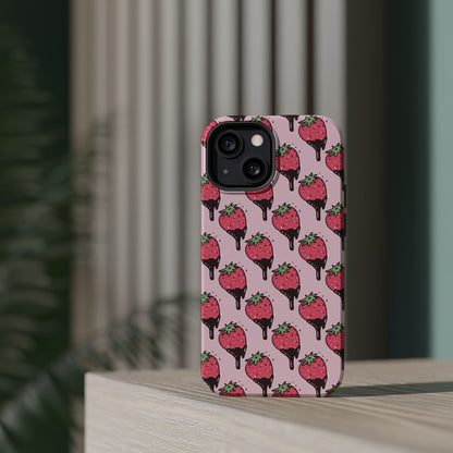 Chocolate Covered Strawberries MagSafe iPhone Case - BOGO Cases