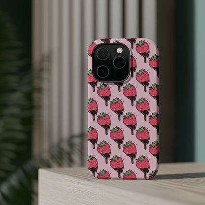 Chocolate Covered Strawberries MagSafe iPhone Case - BOGO Cases